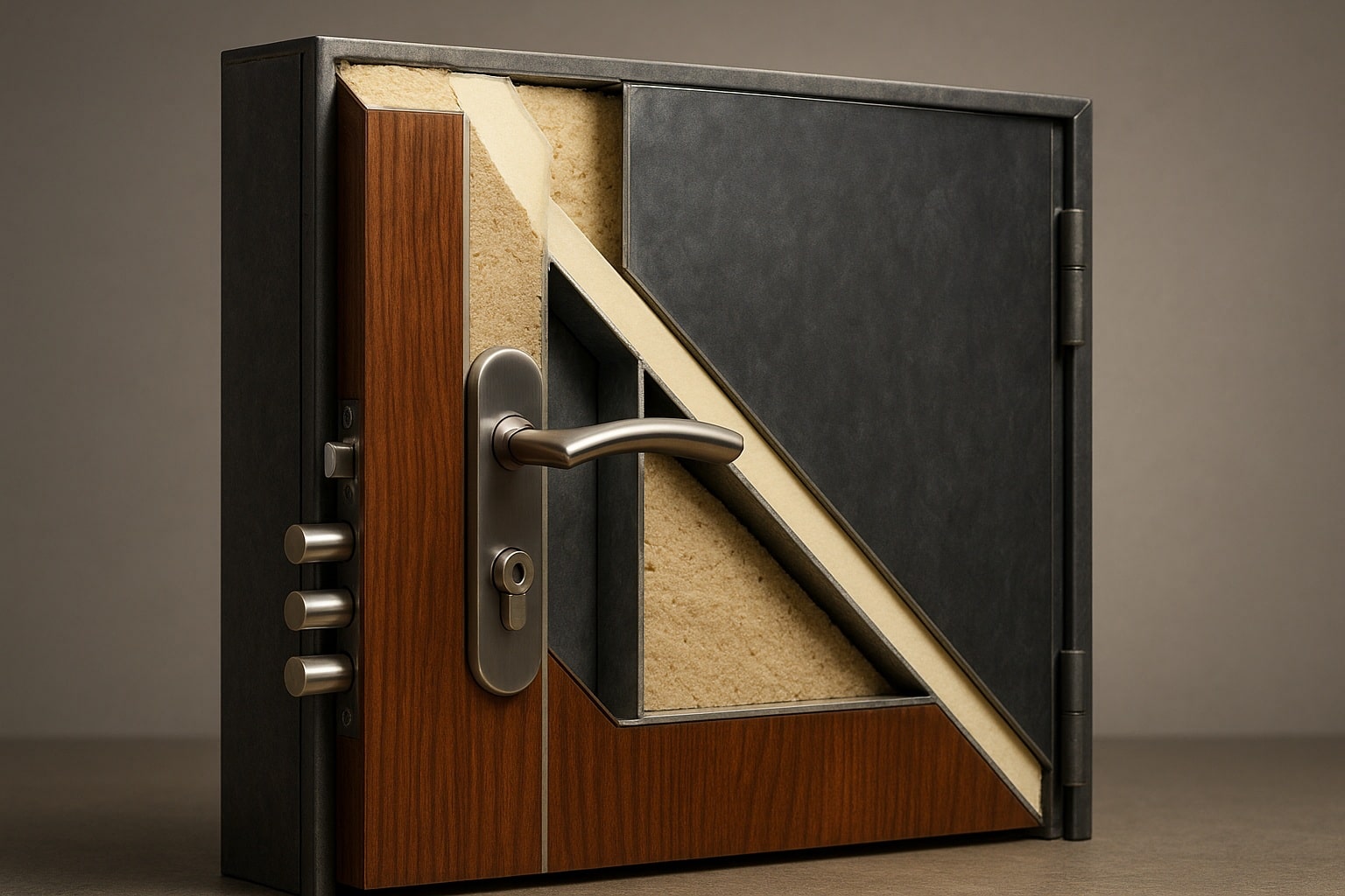 اجزای تشکیل دهنده یک درب ضد سرقت باکیفیت را بشناسید
