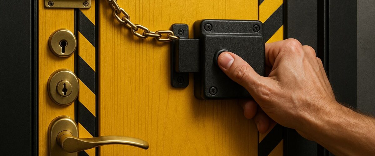 چگونه درب آپارتمان خود را در برابر سرقت ایمن کنیم